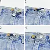5Pcs/Set Metal Button Extender Easy To Carry 3 Colors Comfortable Jeans Waist Extender Pants Waist Extension Popular 4