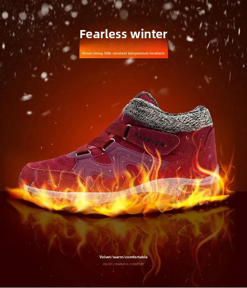 Bottes de Neige en Mauve