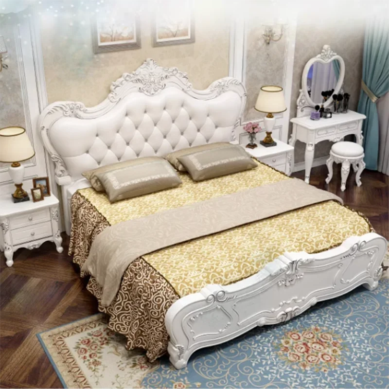

Bumper Marriage Bed Elastic Sheet Storage Multifunctional Bed Room Modern Lit Intelligent Multifonctions Bedroom Decoration