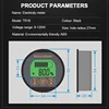 TR16H 8-120V Battery Capacity Tester Vehicle Lithium Battery Indicator 50A 100A 350A Voltage Current Meter Ammeter Voltmeter 4