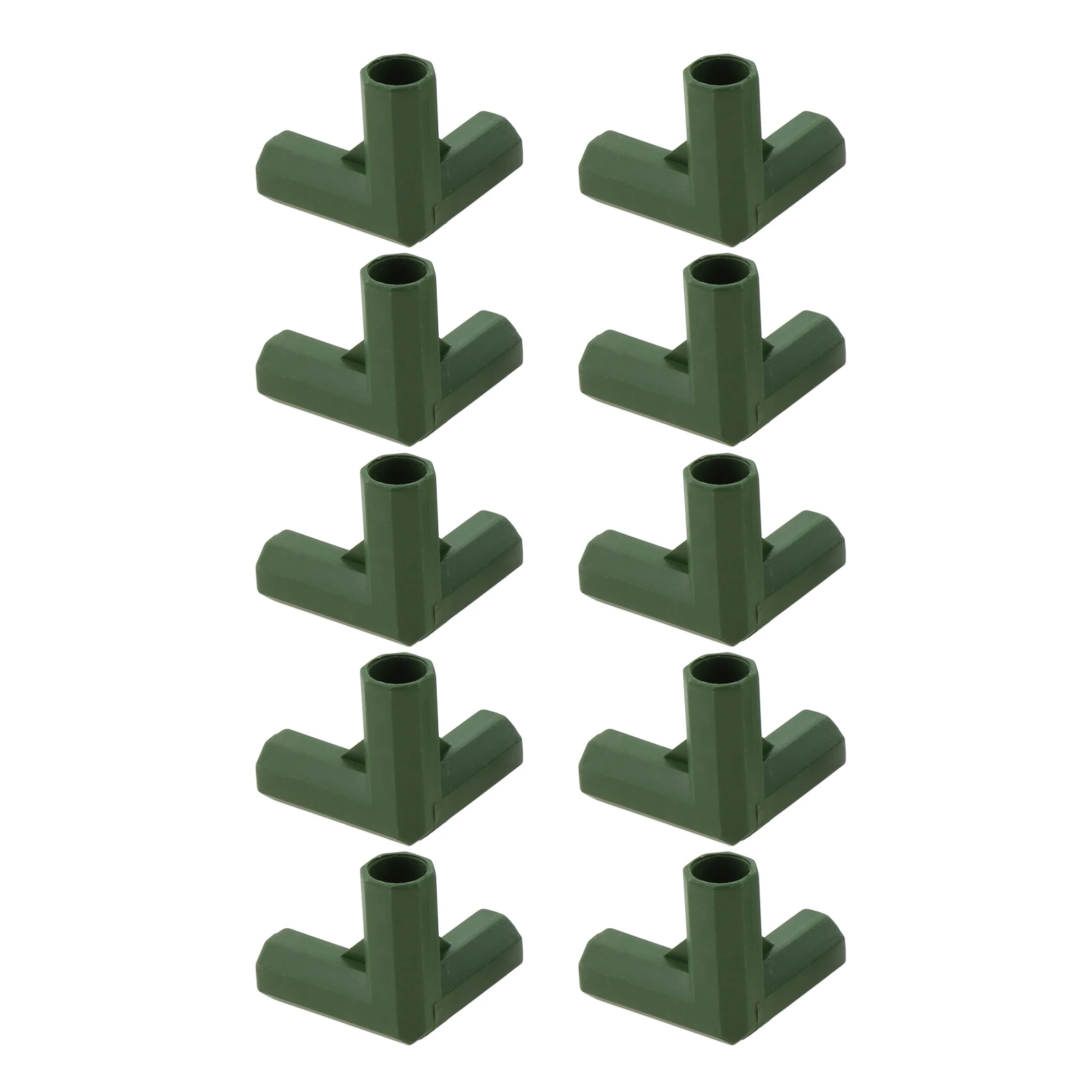 Lot De 10 Connecteurs De Cadre De Serre En PVC 11 Mm/16 Mm 3 Voies
