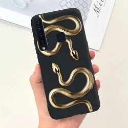 Astronaut Silicone Fashion Phone Case - Sleek Protective Cover - Samsung A9 2018 (Case - c01)