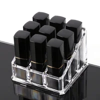 9/24/36/40 Grids Makeup Organizer Box Transparent Make Up Jewelry Holder Home Desk Lipstick Cosmetics Storage Boxes Accessories 1