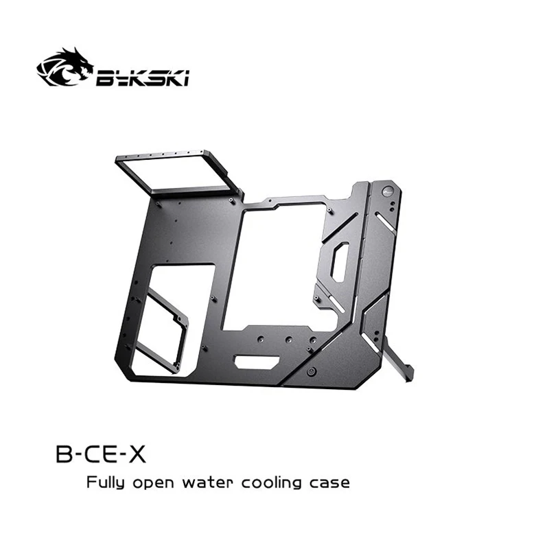 Bykski-atx Open Frame Vista Panorâmica Gaming Computer Case Faça Você Mesmo Chassi Refrigerado a Água de Alumínio Completo B-ce-x - Imagem 6