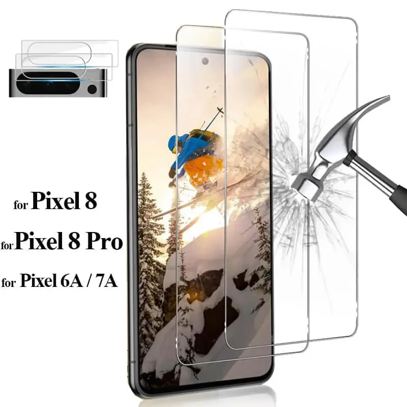 Vetro Temperato Hd Per Pixel 8 Protezione Dello Schermo Per Pixel 8 Pro Pellicola Pixel 8 Pro Screen Protector Google Pixel 8 Vetro Temperato Pixel 7A