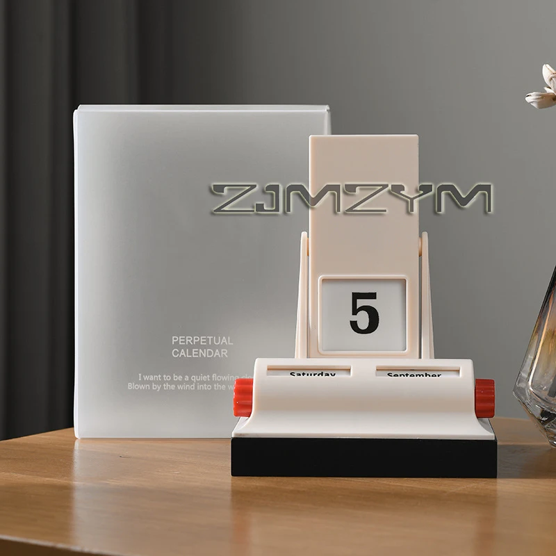 Calendario Da Tavolo Ribaltabile Perpetuo – Flip Design Antistress Per Scrivania