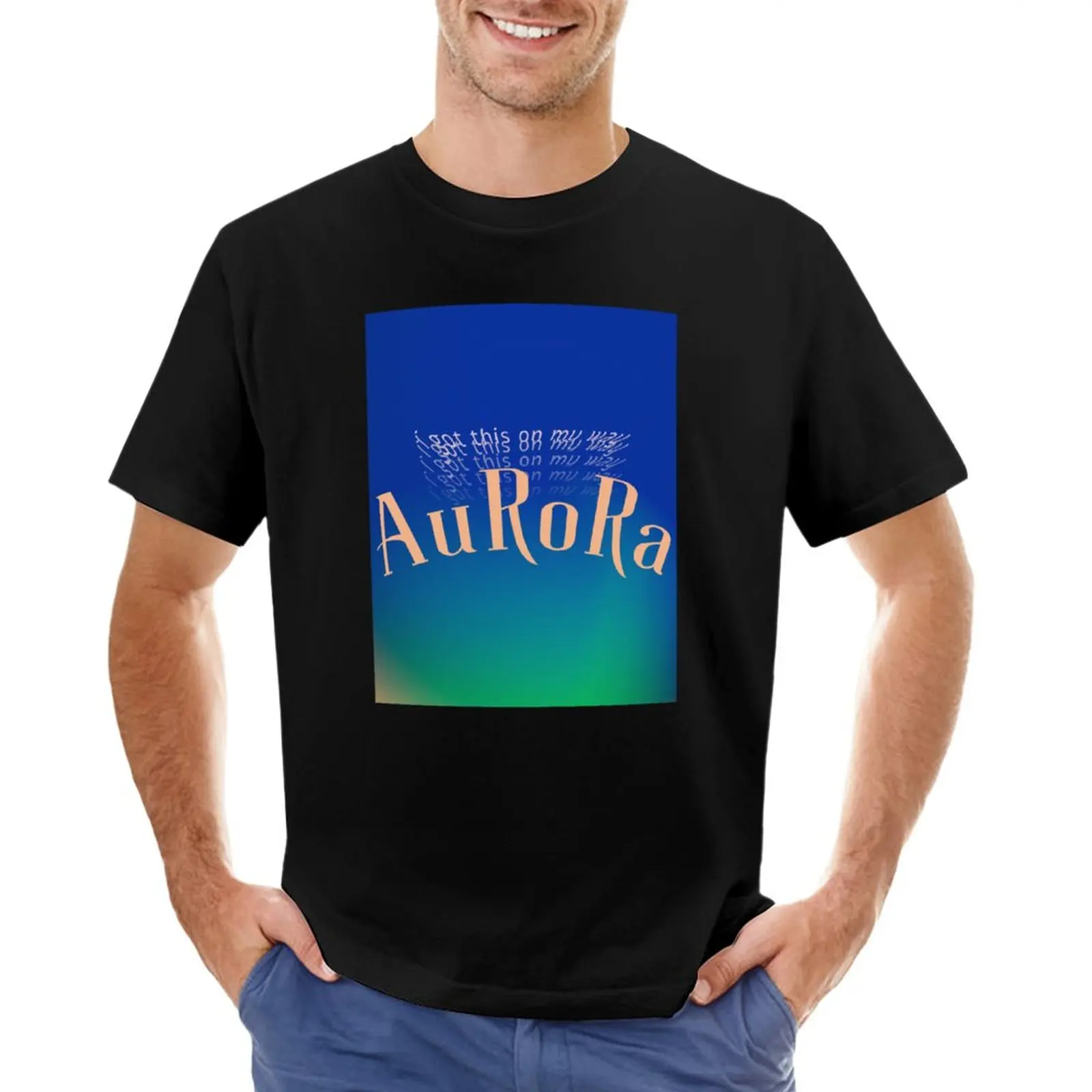 

AuRoRa - ONEWE T-Shirt anime graphic t shirts Men's long sleeve t shirts