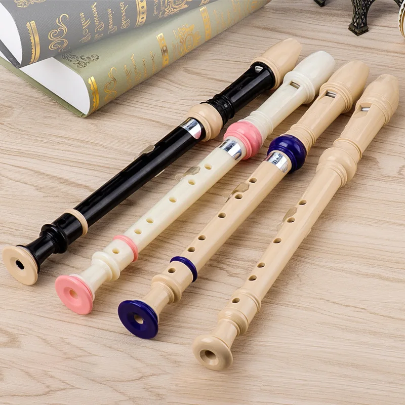 ABS Flute Recorder Soprano Long Flutes Baroque Recorder