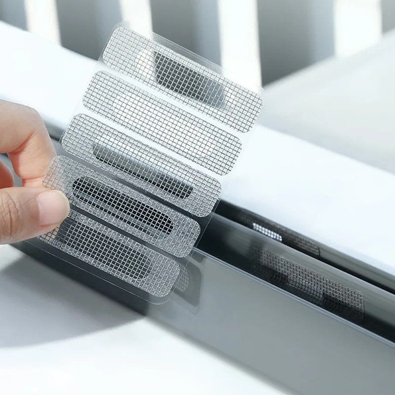 Anti-mosquito Screen Window Patch Self-adhesive Mesh Sand Window Sticker Household Door Curtain Repair Patch Sticker