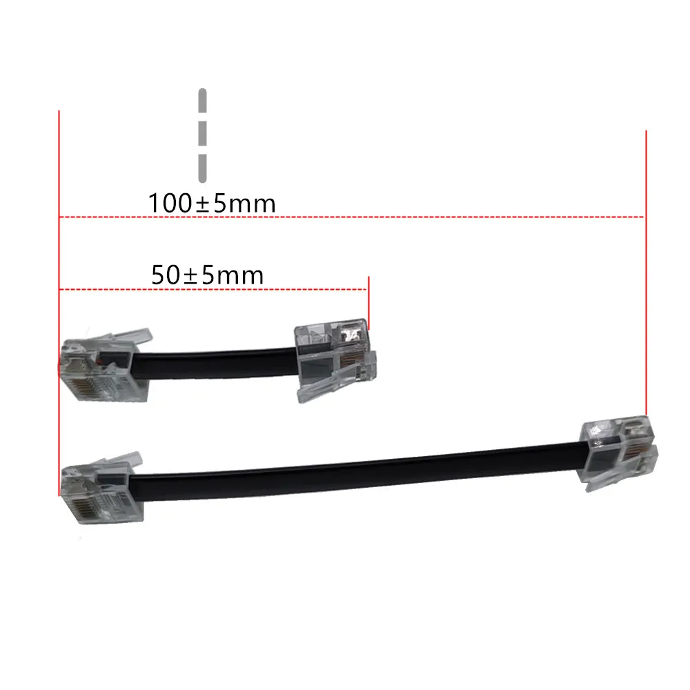 Compact Flat Cat5e Ethernet Patch Cable with RJ45 Connector