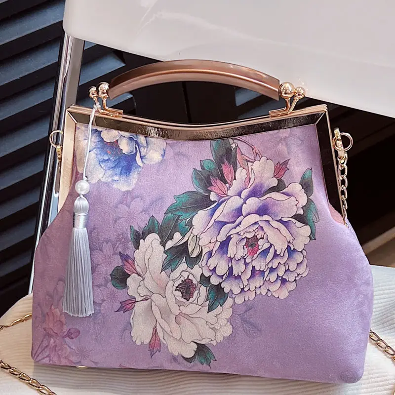 Chain Women Shoulder Crossbody Bag Bags Mother Gift Bag Women's Handbags Fringe Tassel