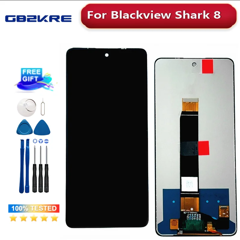Display LCD Per Blackview Shark 8 - Schermo Completo Con Touch - Strumenti Inclusi - Sostituzione - Foto 2