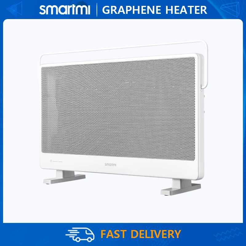 

Smartmi GR-H Graphene Electric Heater DNQGRH08ZM & Smart ZNDNQGRH10ZM, Graphene Coating, Rapid Heating, IPX4 Splash Water