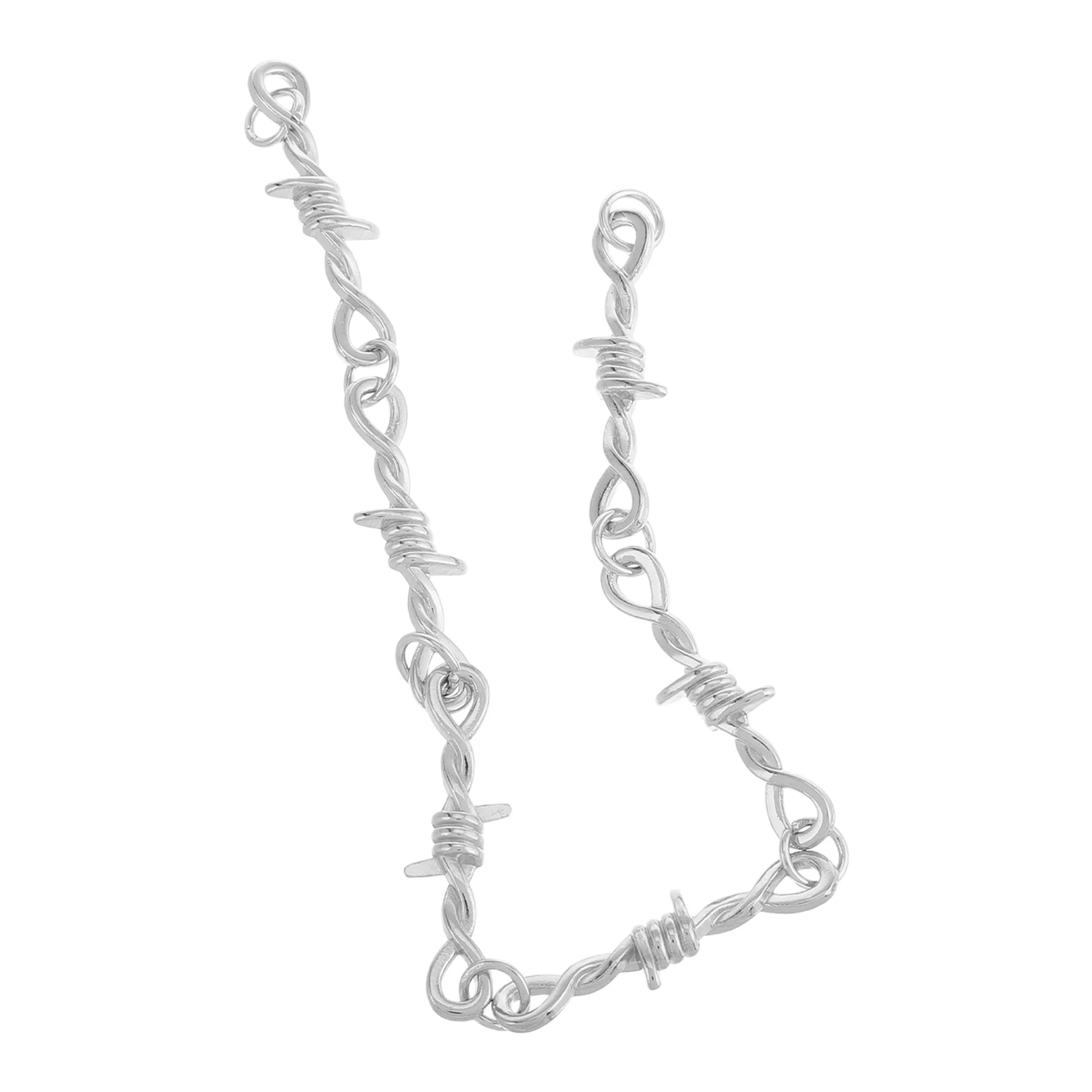 숙녀 바지 체인 벨트 청바지 여성을위한 패션 체인 금속 여성 펑크