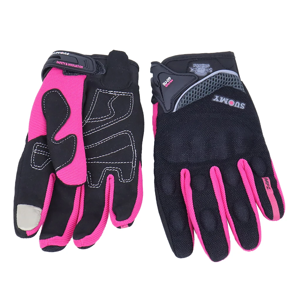 SUOMY Summer Motorcycle Gloves Touch Screen Full Finger Racing/Climbing/Cycling/Riding Sport Windproof Motocross Gloves Luvas
