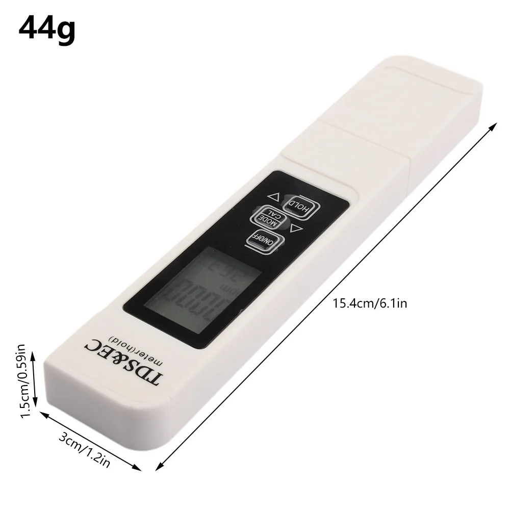 Water Tester Digital Water Quality Tester Meter Range 0 9999 Multifunctional