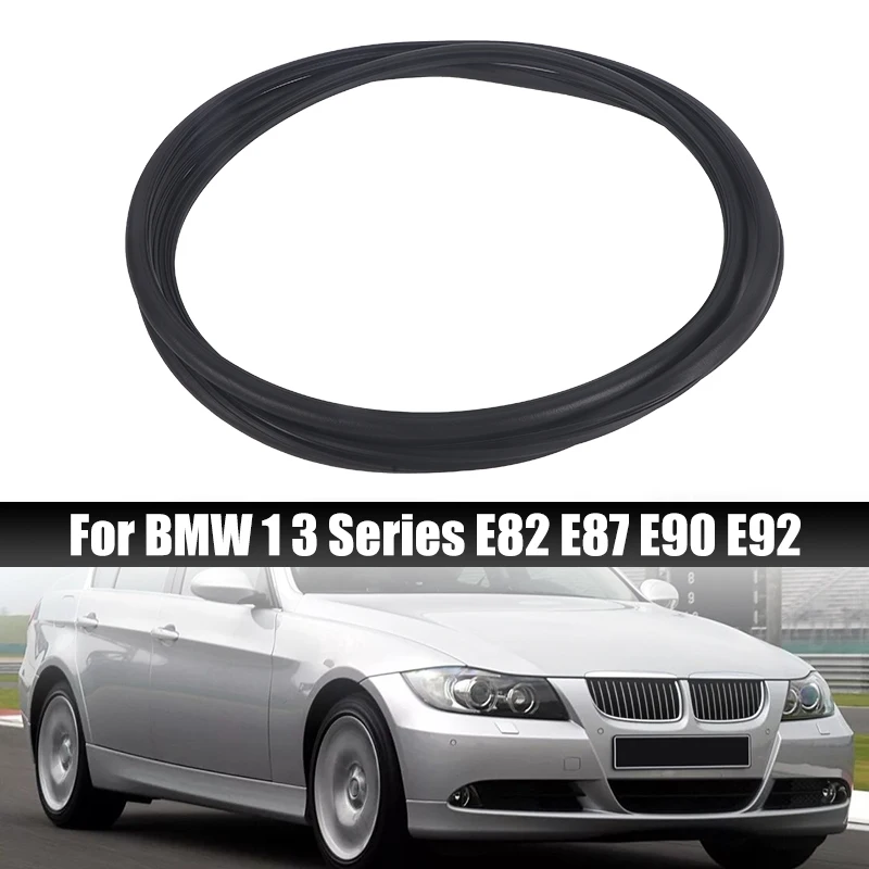 BMW 1 3 시리즈 E81 E82 E87 E90 E91 E92 선루프용 검정색 자동차 선루프 씰 루프 글래스 씰, 선루프 웨더 스트립 54108036477 54137157374