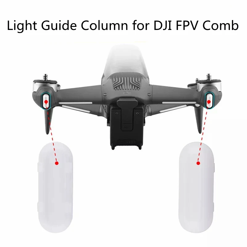 1Pc Aircraft Heading Light Guide Column Per Dji Fpv Combo Parti Di Riparazione Di Ricambio Per Dji Fpv Drone Accessori