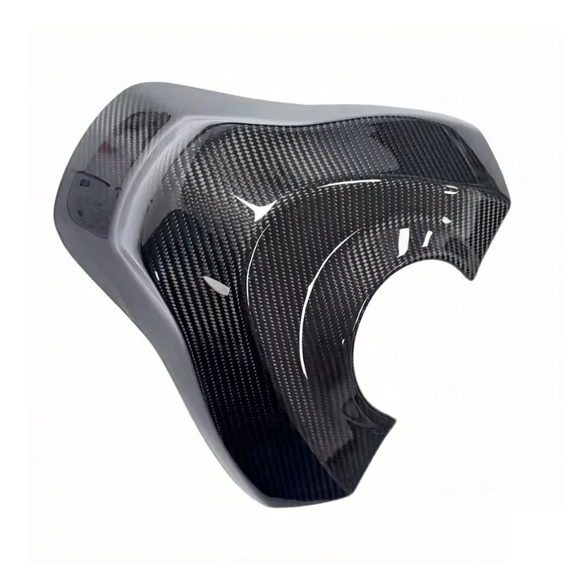 3K 드라이 카본 파이버 오토바이 연료 탱크 커버 보호 장치 (가와사키 닌자 636 ZX6R 2013-2025 용)