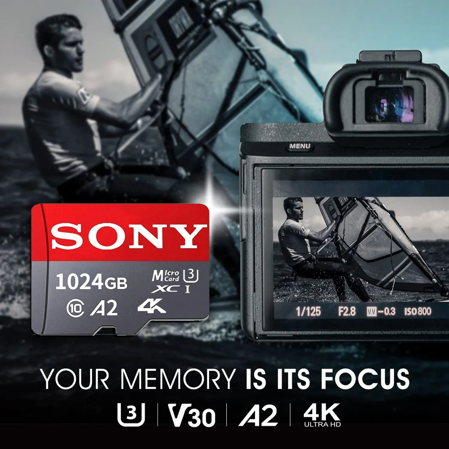 Micro SD Card SONY Extreme 1TB 128GB 256GB High Speed For XiaoMi