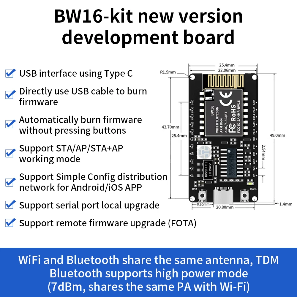 Фото Kidsbits Keyestudio, новая версия, макетная плата/BW16 IPEX антенна Bluetooth и Wi-Fi, приложение для Android/IOS №4