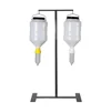 3L Large Capacity Hanging Sauce Dispenser Simple Refillable Sauce Storage Bottle Food Grade Tomato Salad Dressing Squeeze Bottle 4