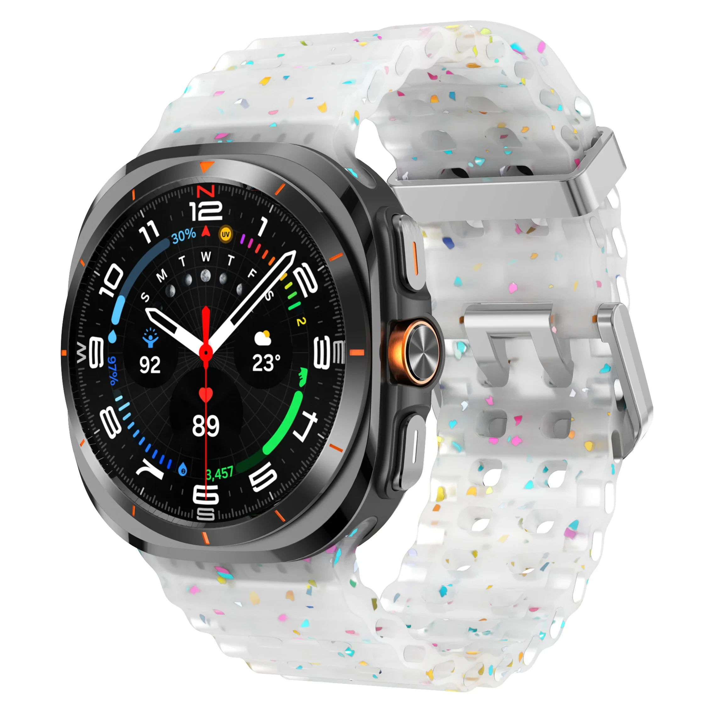 Luminous Silicone Smartwatch Strap - Universal Fit
