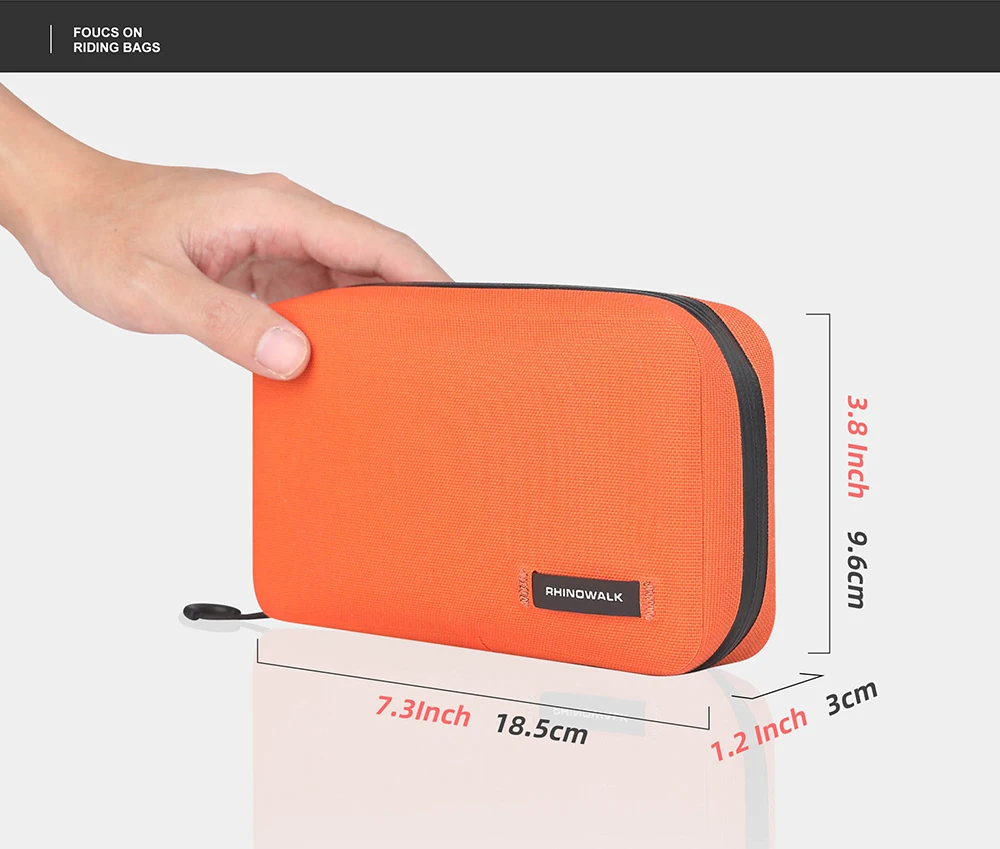 Rhinowalk Reittasche, wasserdicht, leicht, für Radfahren, Handtasche, Kleidung, Schnellverschluss, Reiten, tragbare Werkzeugtasche – Detail 11