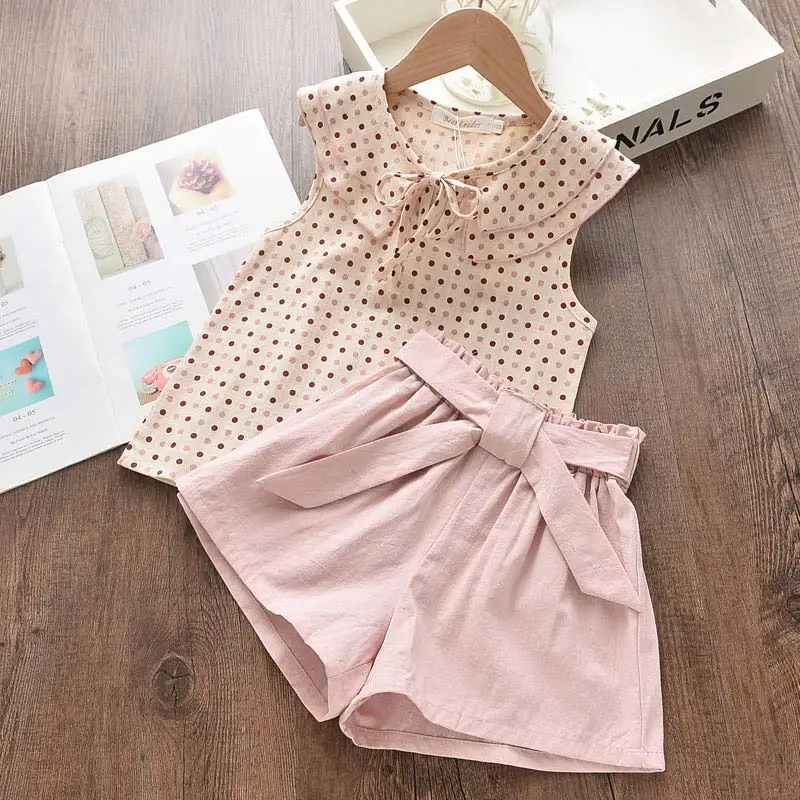 Melario Toddler Kids Baby Girl Floral Blouse T-shirt Pants Summer 2PCS Suit Infant Girl Clothes 2-6 Years Girls Outfits kids clothing set kids t shirt girls clothing set