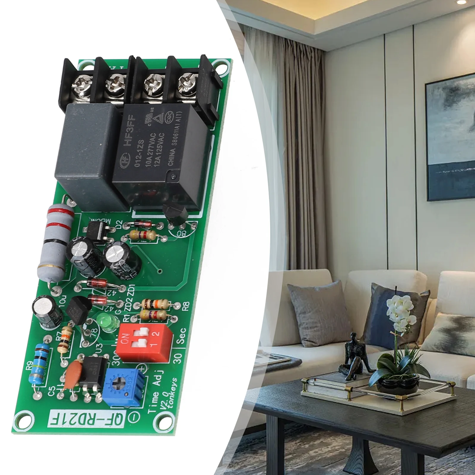 

For QF RD21F Relay Module Stable 1 X 4 Files Fine Workmanship Good Performance High Precision Long Service Life