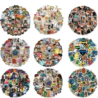 50Pcs Harried Potters Stickers  Funny Anime Waterproof for Phone Laptop Scrapbook Suitcase Kid's Toy Stickers Party Toys gift 1