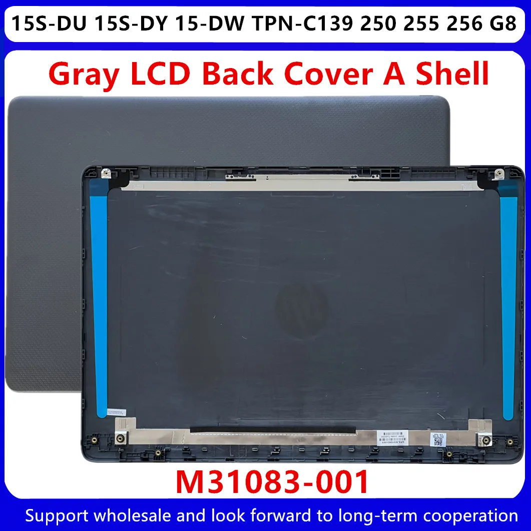 Nuovo Per Hp 15S-Du 15S-Dy 15-Dw Tpn-C139 250 G8 255 G8 256 G8 Laptop Lcd Cover Posteriore Top Case Coperchio Posteriore A Shell Grey M31083-001