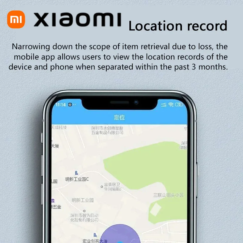 Xiaomi Mini GPS Tracker Device Smart Anti-Lost Reminder anti lost tracker gps locator anti lose tracker item locator anti lost locator For Pets Bag Wallet Bluetooth Portable Finder Air Tag Tracking Locator