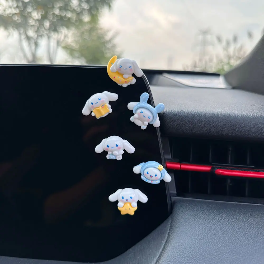 

Sanrio Cinnamoroll Kawaii Anime Car Interior Decoration Car Hook Multifunction Car Seat Hook Car Invisible Hook Universal Cute
