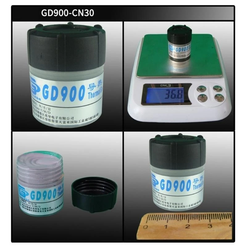 Thermal Paste Kit Conductive Grease Silicone Compound For CPU Cooling Heatsink GPU LED Voltage Regulator MOS Transistors