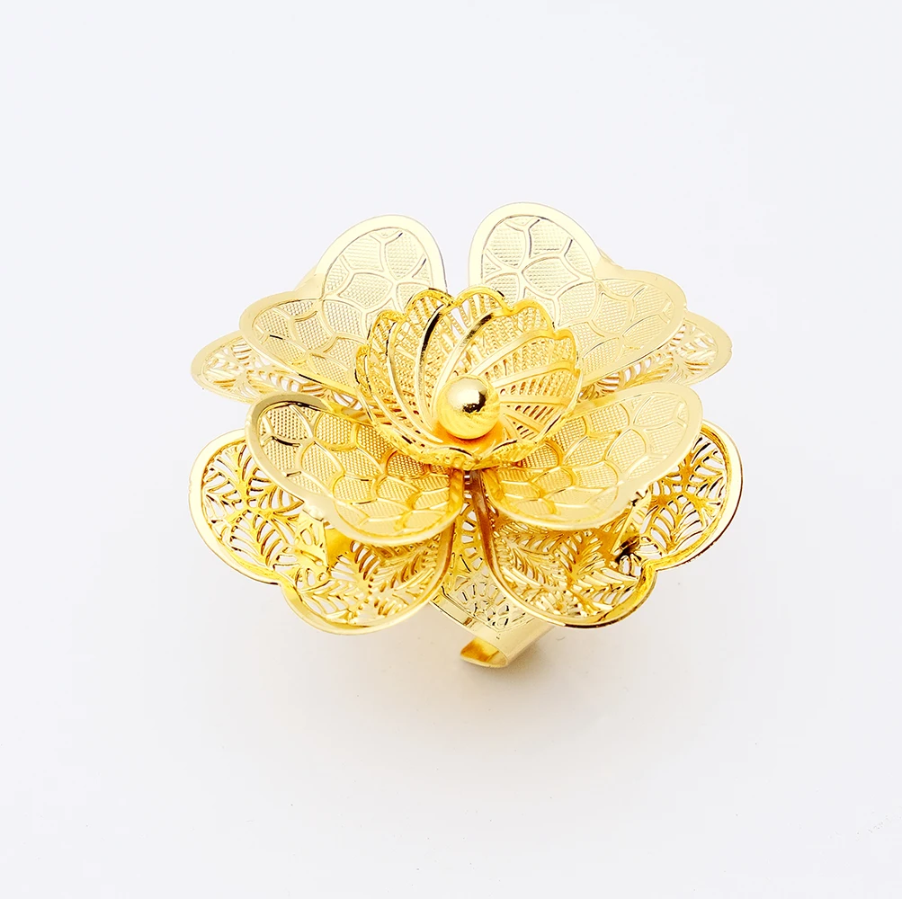 Bague Plaquée Or Avec Une Jolie Grande Fleur 8 S9Ec3Cf5161244C7Cb10Cddc7Ea65Ee7Ev