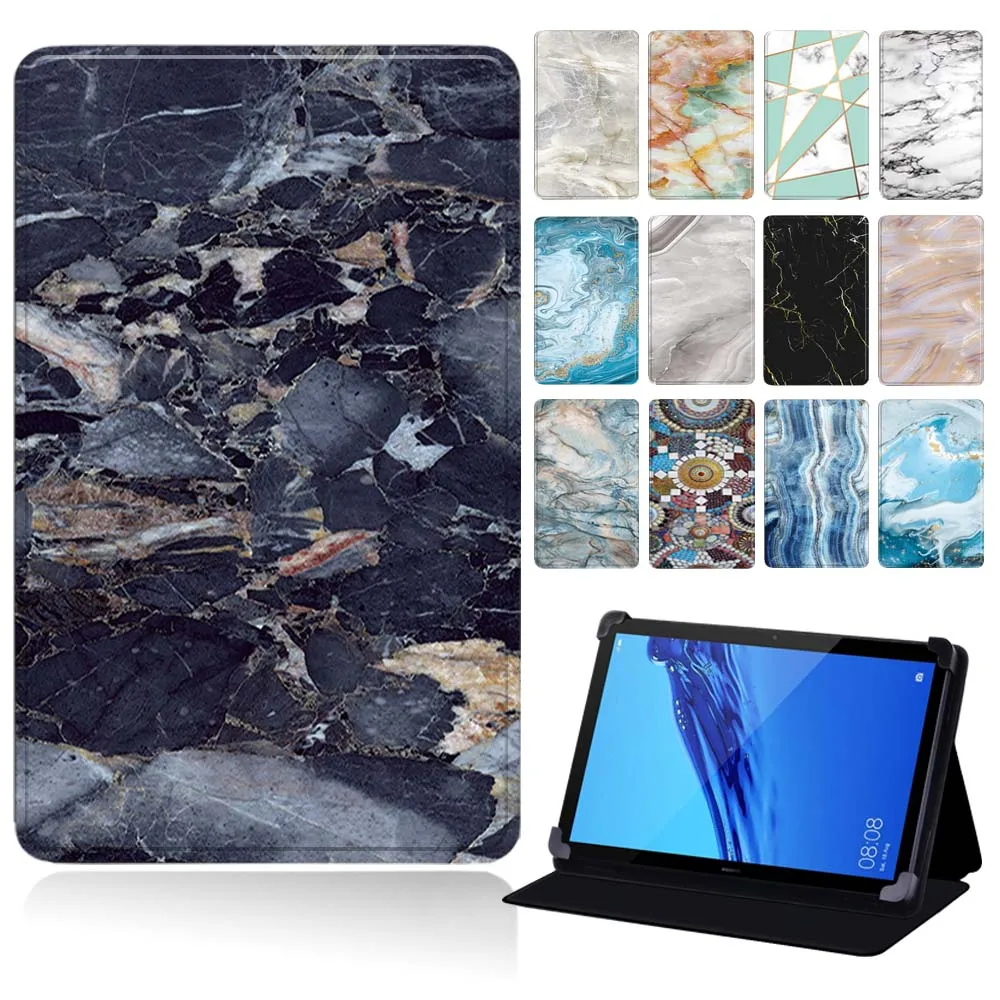 Custodia Universale Per Tablet Per Huawei Mediapad T1 7.0/T1 8.0 / Honor T1 8.0/T1 10/T2 10 Pro/T3 7.0/T3 8.0/T3 10 9.6 "/T5 10 + Stilo