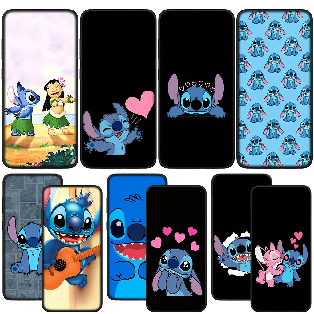 Funda para Xiaomi Redmi 9 Oficial de Disney Stitch Azul - Lilo