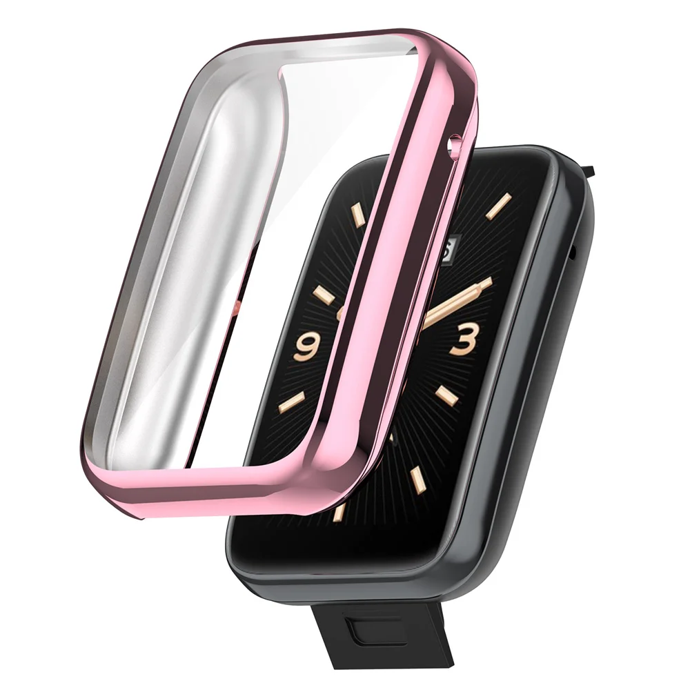 TPU Frame Protective Case Cover for Smartwatch Screen Protector Accessories