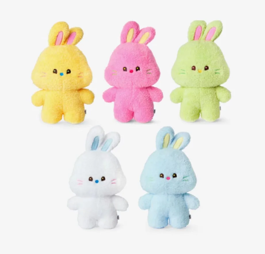 

32cm Kpop NewJeans Plush Toy Kawaii Minji Danielle Haerin Hyein Hanni Plushies Dolls Cute Cartoon Soft Anmial Pillows Fans Gifts