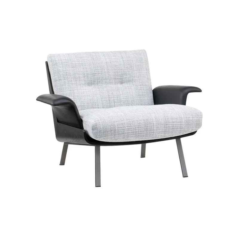 

Living room and office with armrests, solid wood leisure chairs