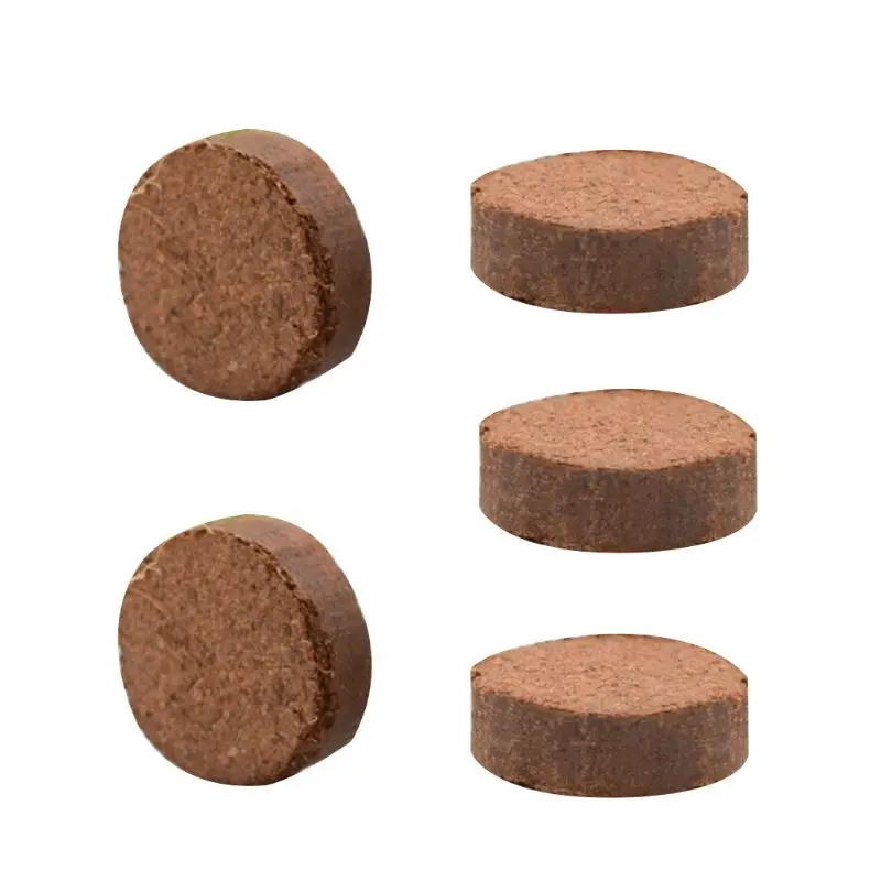 5Pcs Tortoise Substrate Brick Natural Coir Discs