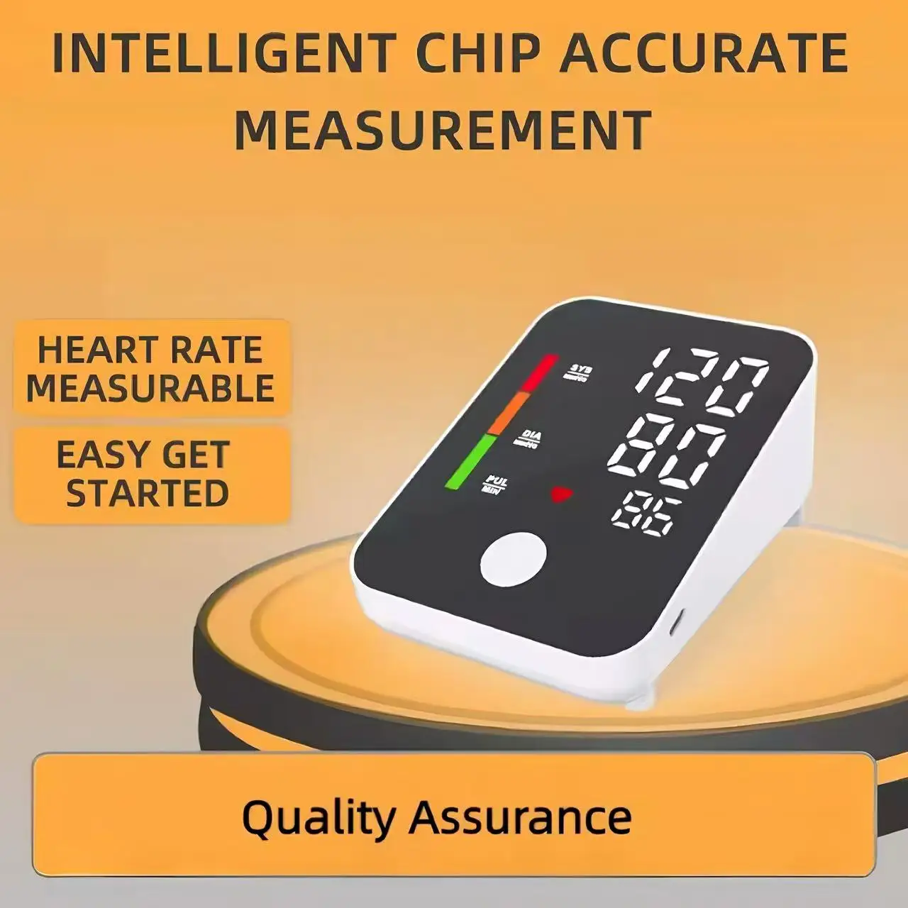 Blood Pressure Monitor with LED Large Screen Home Use