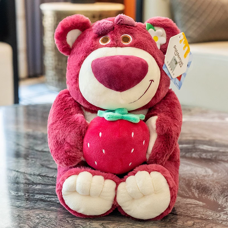 toy story oso rosa Muñecos de peluche genuinos de Disney Toy Story Lotso con café, oso de  fresa kawaii, regalo de cumpleaños para niños y novias