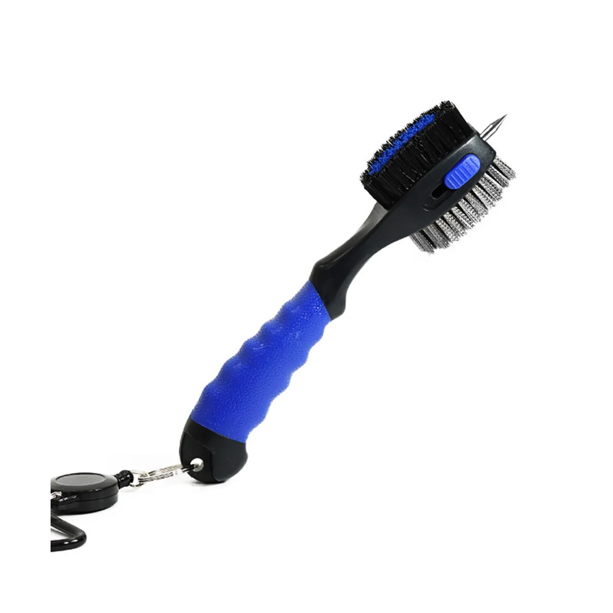 

Golf Club Brush Golf Club Cleaning Brush Golf Putter Wedge Ball Groove Cleaner Kit Cleaning Tool Gof Accessories(Blue)