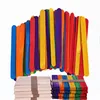 Hot Sale Wooden Craft Ice Cream Sticks Natural Wood Cake Tools DIY Kids Handwork Art Crafts Toys Ice Mold Popsicle Sticks - Image 5