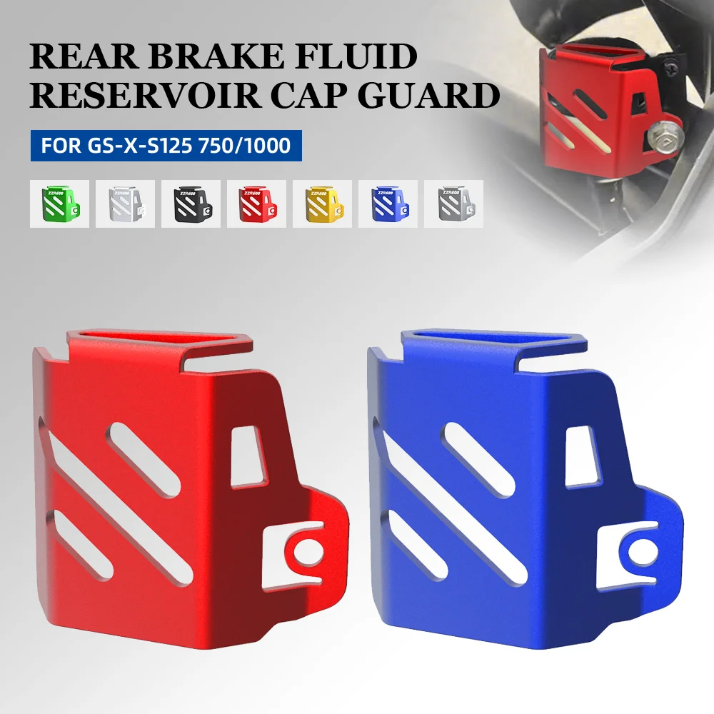 

For SUZUKI GSX-S 125 150 1000/F/ABS GSXS GSX-S125 750/1000 Rear Brake Fluid Reservoir Guard Cover Protector Moto Accessories