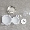 New 2-in-1 Cat Bowl Water Dispenser Automatic Water Storage Pet Dog Cat Food Bowl Food Container with Waterer Pet Waterer Feeder 6