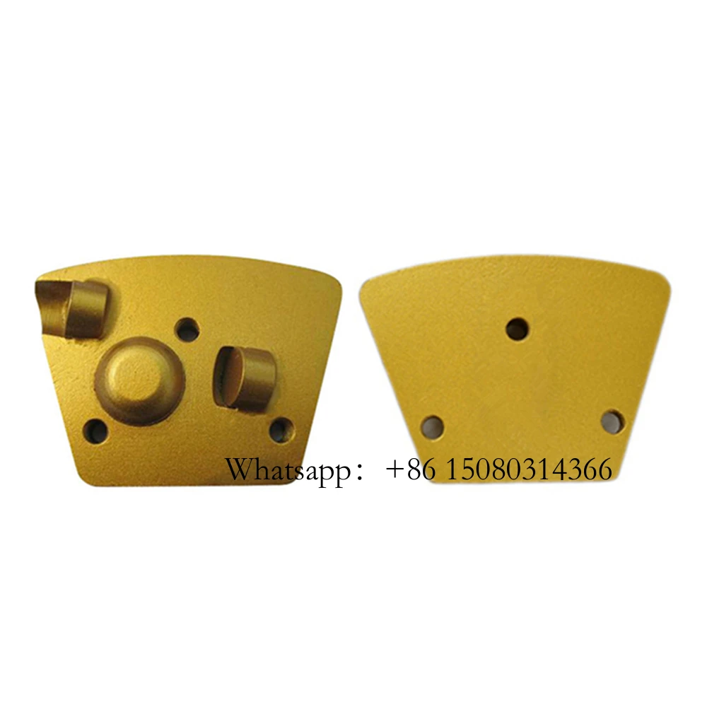 

ASL Metal PCD Diamond Grinding Plates Premium Concrete Epoxy Application Tools ASL Segment Coating Removal 12PCS