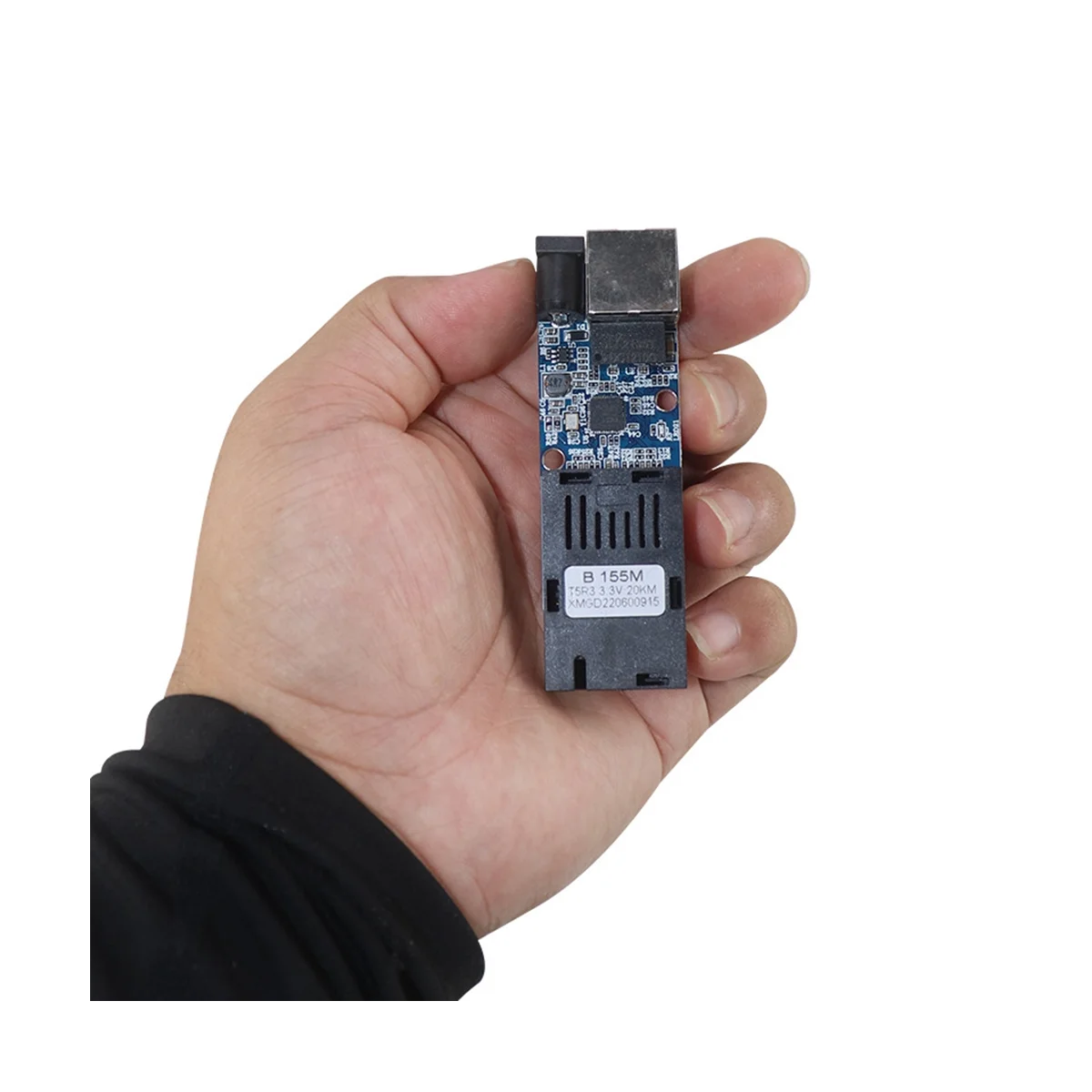 

5Pairs Mini Fiber Optical Media Converter 10/100Mbps Single Mode Single 20Km Fiber SC Port Fiber Switch